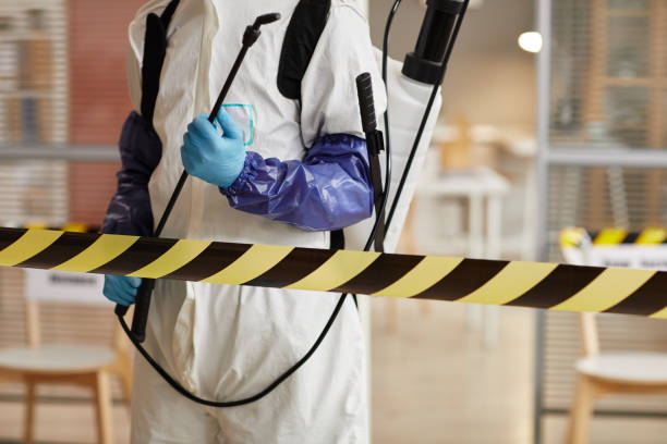 Professional Biohazard Cleanup technician working in Kerman, CA